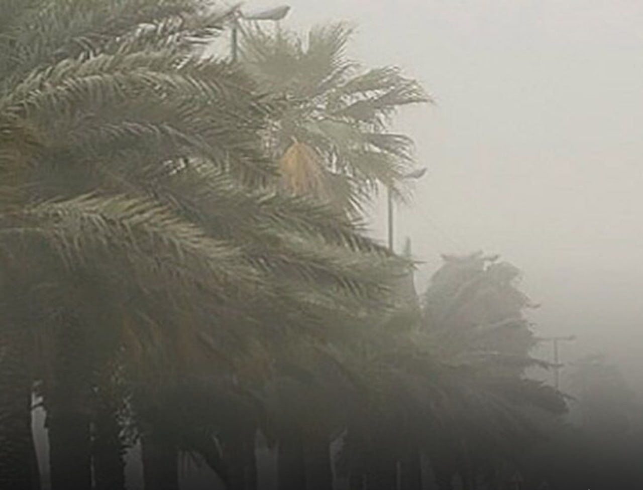 توده گرد وخاک با منشا عراق و عربستان در راه خوزستان