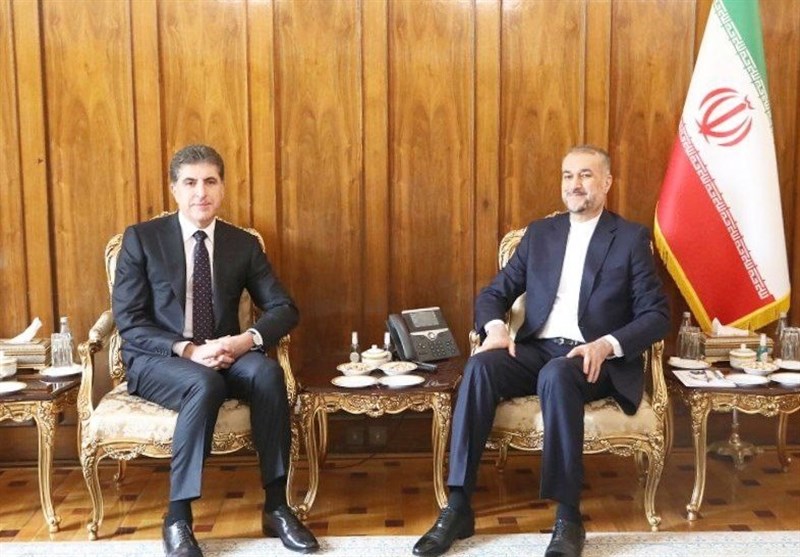 رئیس اقلیم کردستان عراق با امیرعبداللهیان دیدار کرد