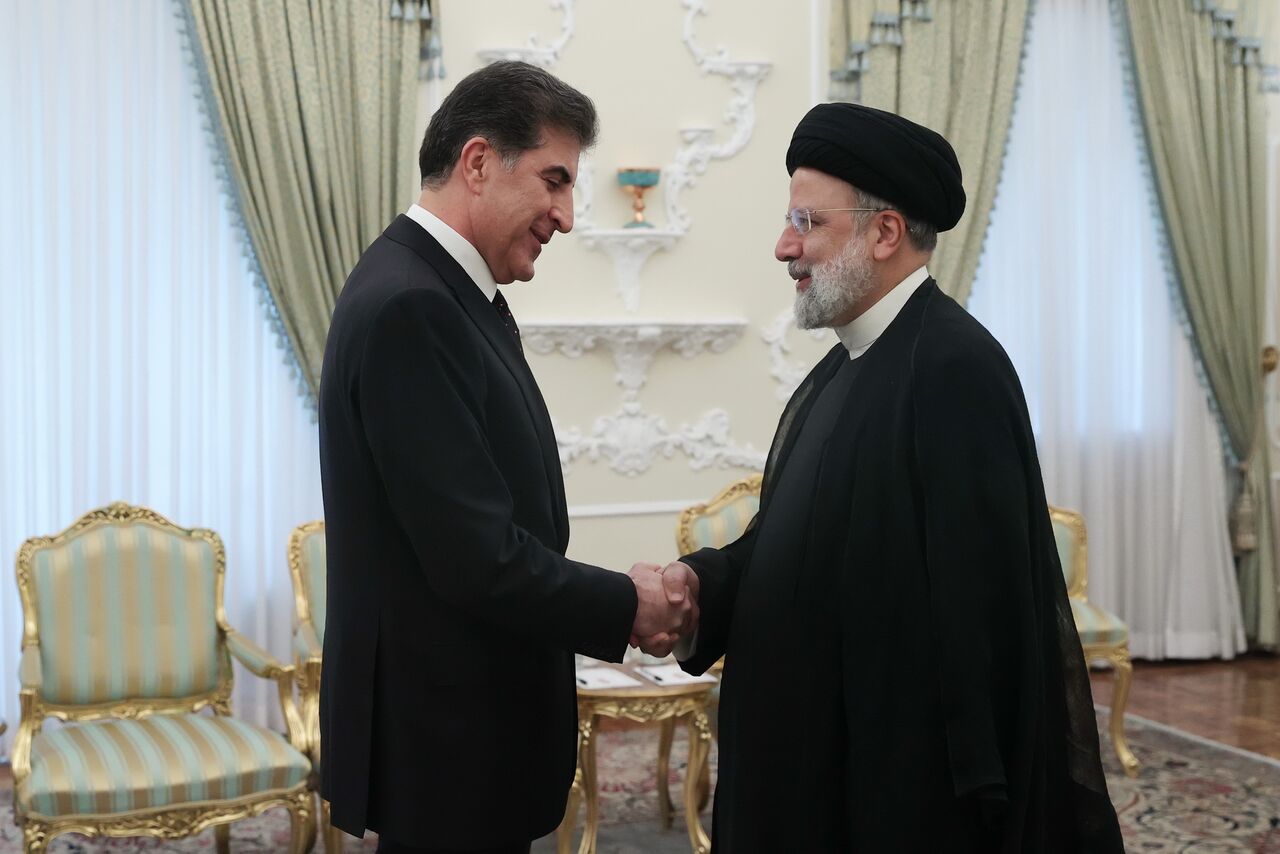بارزانی در دیدار با رئیسی: امام خمینی رهبر ما هم بود