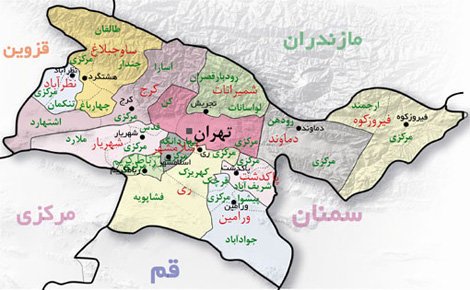 جزئیات تقسیم تهران به دو استان شرقی و غربی از زبان معاون رئیسی