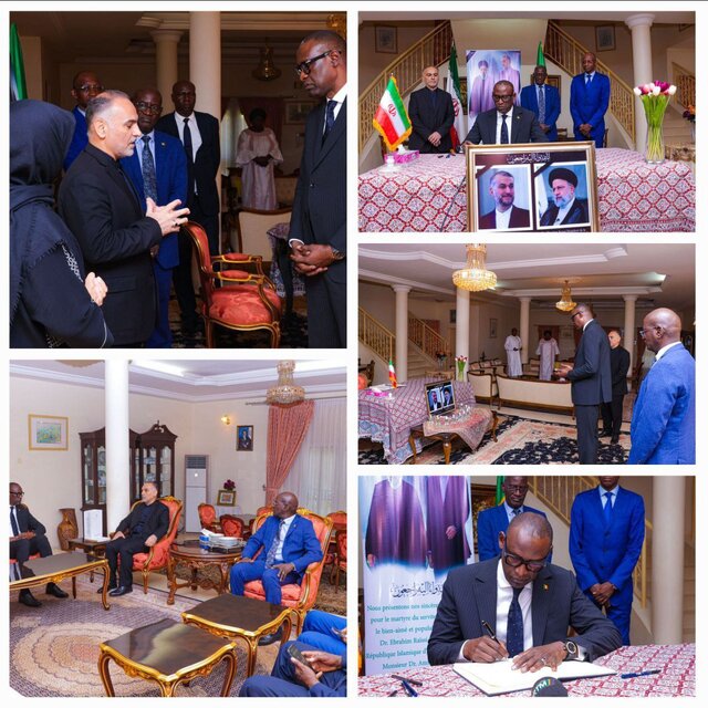 حضور وزیر خارجه مالی در سفارت ایران برای ابراز همدردی