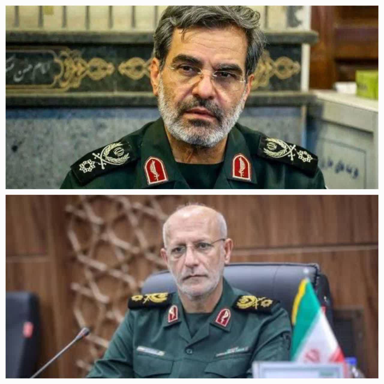 شهادت سرداران ربانی و محرابی در حمله رژیم صهیونیستی