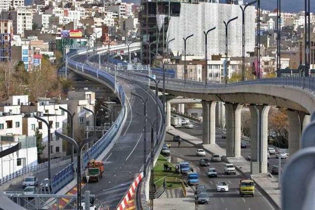 مسیر غرب به شرق تونل نیایش و پل صدر امشب مسدود است
