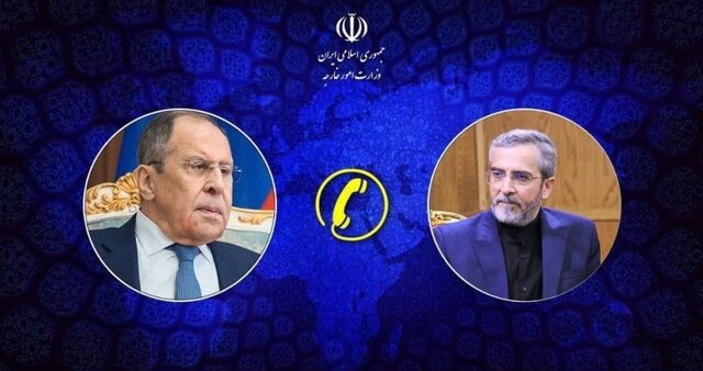 باقری در رایزنی با لاوروف:  همکاری های مسکو و تهران می‌تواند جلوی اقدامات تجاوزکارانه رژیم صهیونیستی در به خطر انداختن صلح و ثبات منطقه را بگیر