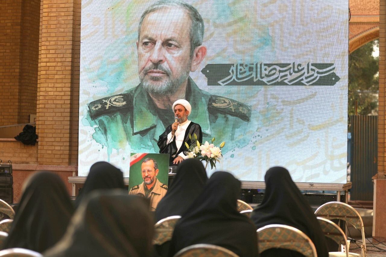 آیین نخستین سالگرد عروج سردار سرتیپ علیرضا افشار برگزار شد