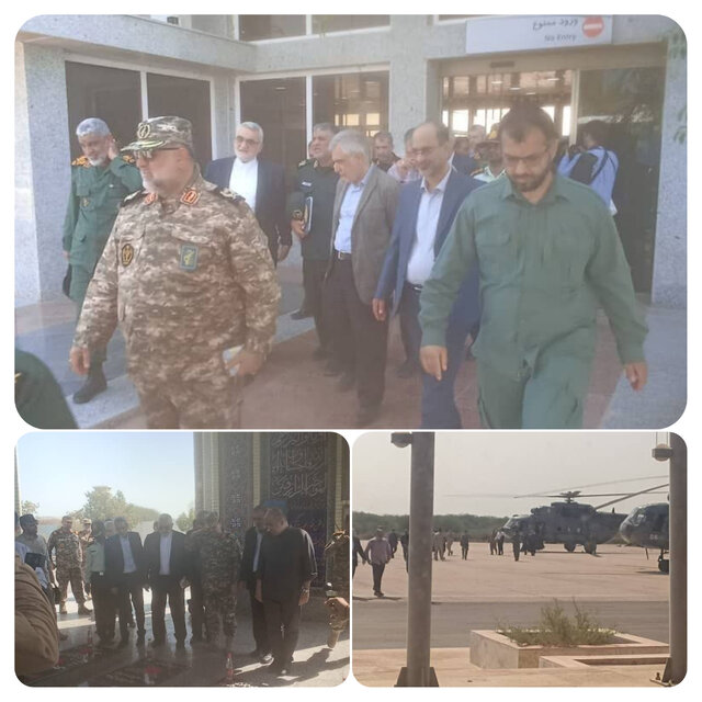 اعضاء کمیسیون امنیت ملی و سیاست خارجی مجلس وارد ابوموسی شدند