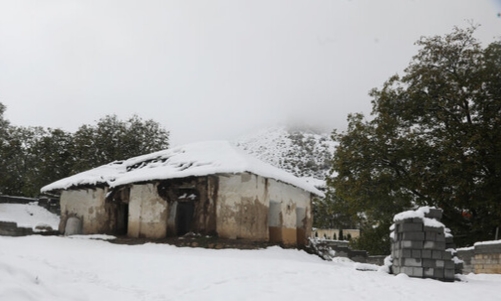 محور پونل - خلخال به دلیل کولاک مسدود شد