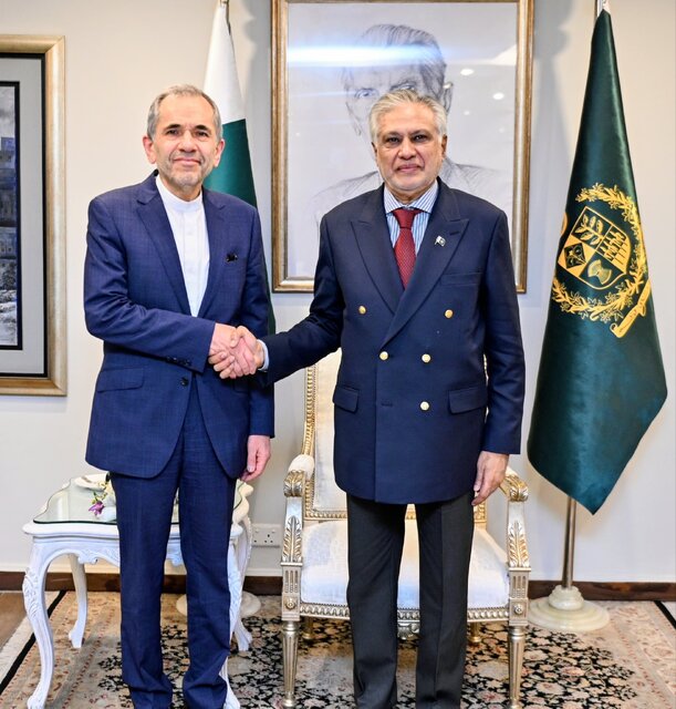 دیدار تخت روانچی با وزیر خارجه پاکستان