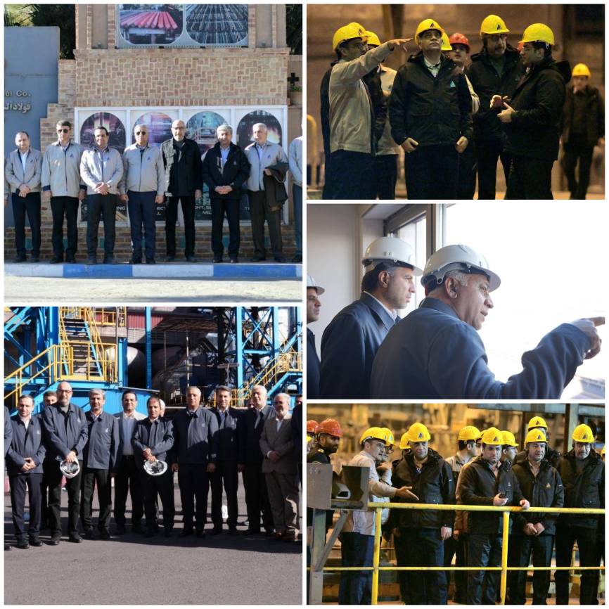 سفر مدیرعامل ساتا به استان یزد و بازدید از شرکتهای تابعه گروه سرمایهگذاری غدیر